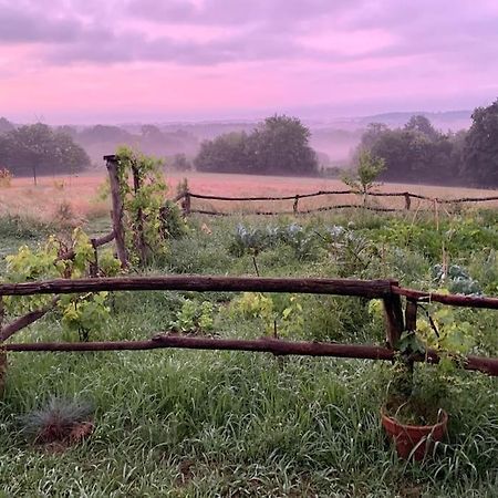 La Roulotte Du Chateau De Framboise Dumes Eksteriør bilde